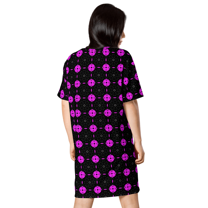 Abstract Pink Shapes T Shirt Dress product image (2)