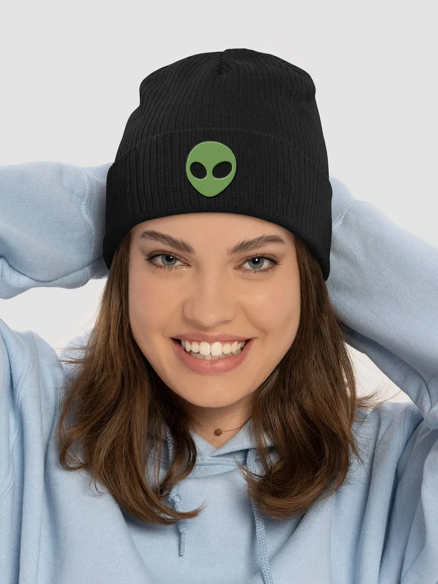Snug Green Alien Beanie product image (27)