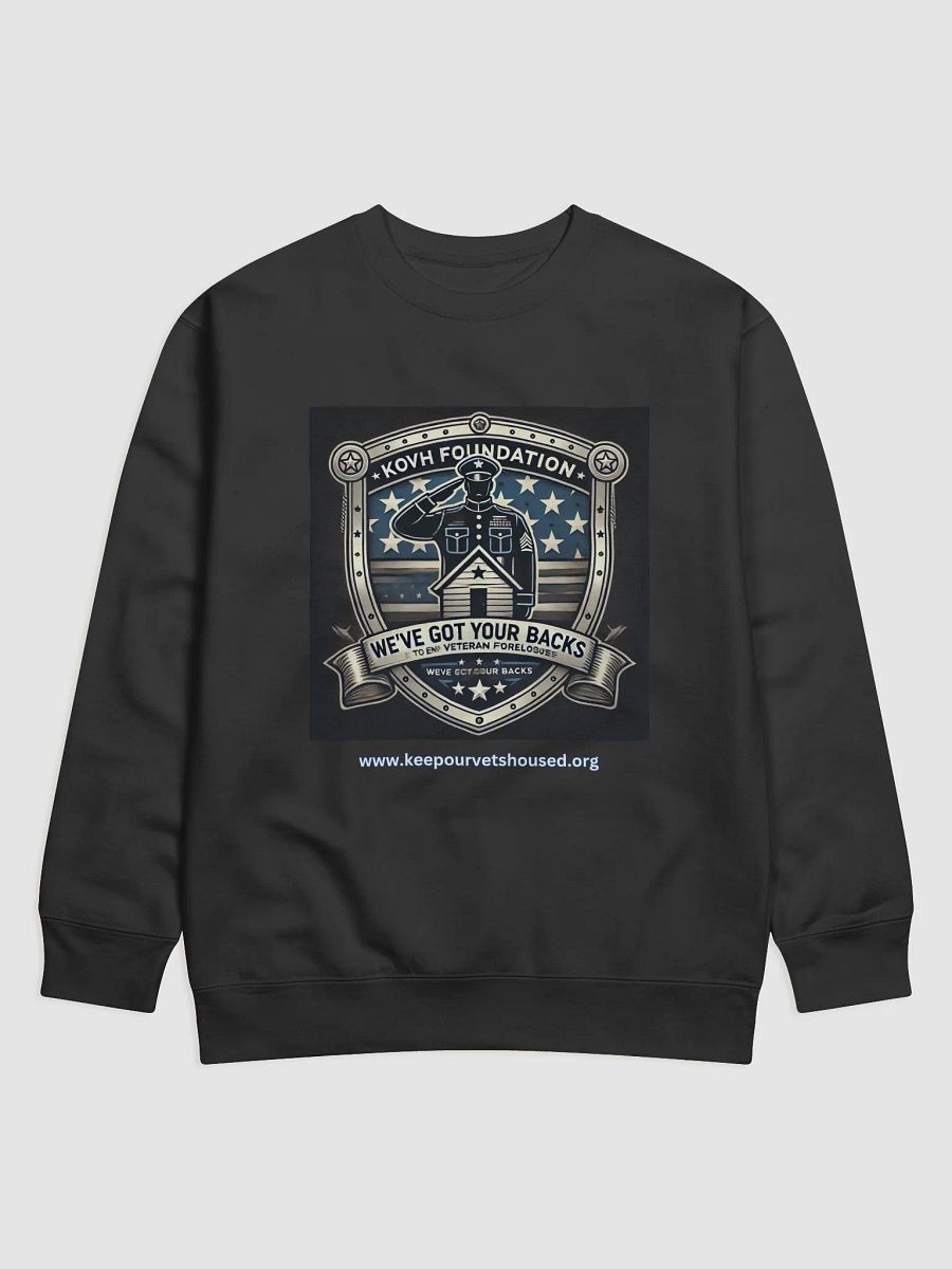 Veteran Salute Premium Sweatshirt product image (1)