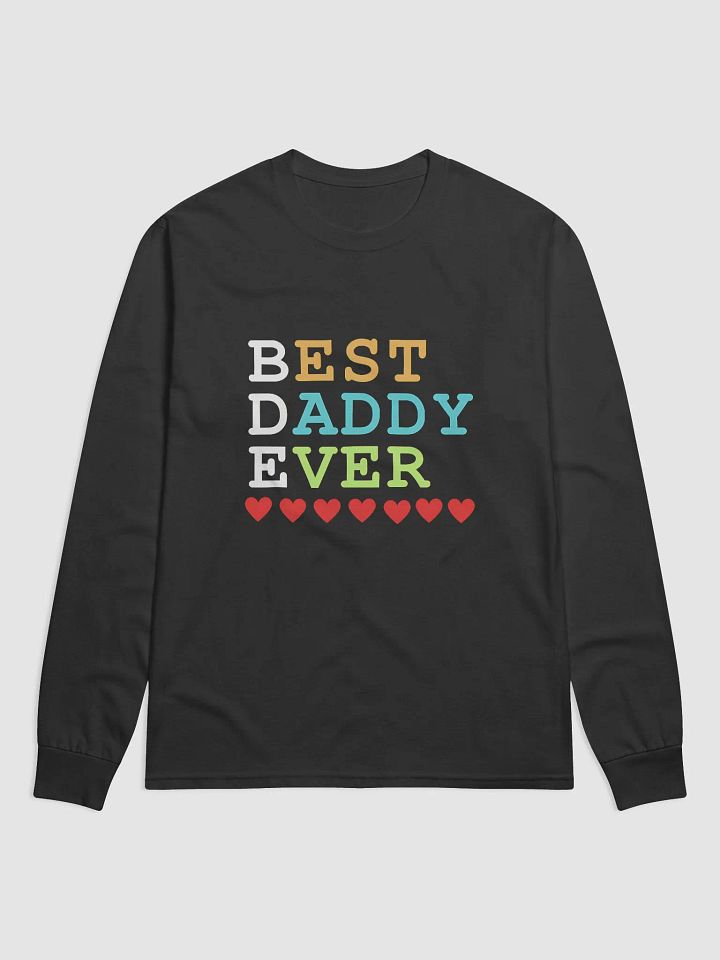 Best Daddy Ever Champion Long Sleeve Shirt product image (1)