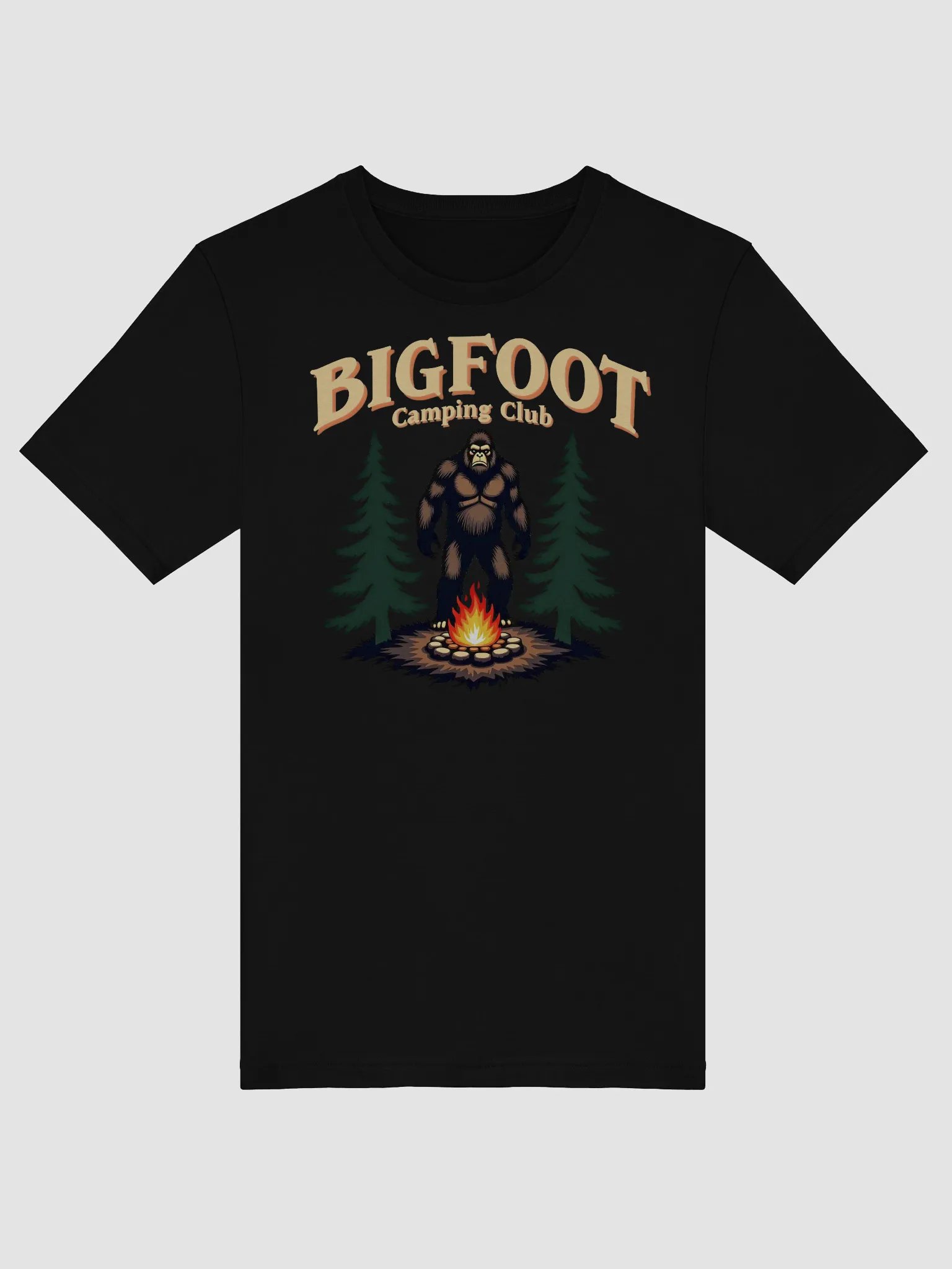 Bigfoot Camping Club Funny Sasquatch Campfire Outdoor Adventure product image (6)