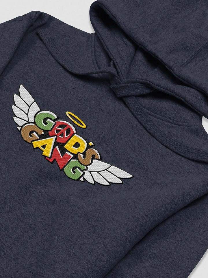 EMBROIDERED WINGS | GOD'S GANG LOGO HOODIE product image (30)
