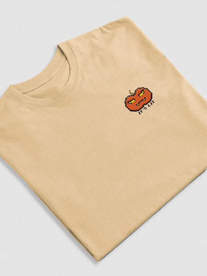 Lit Pumpkin Tee (Embroidered) product image (2)