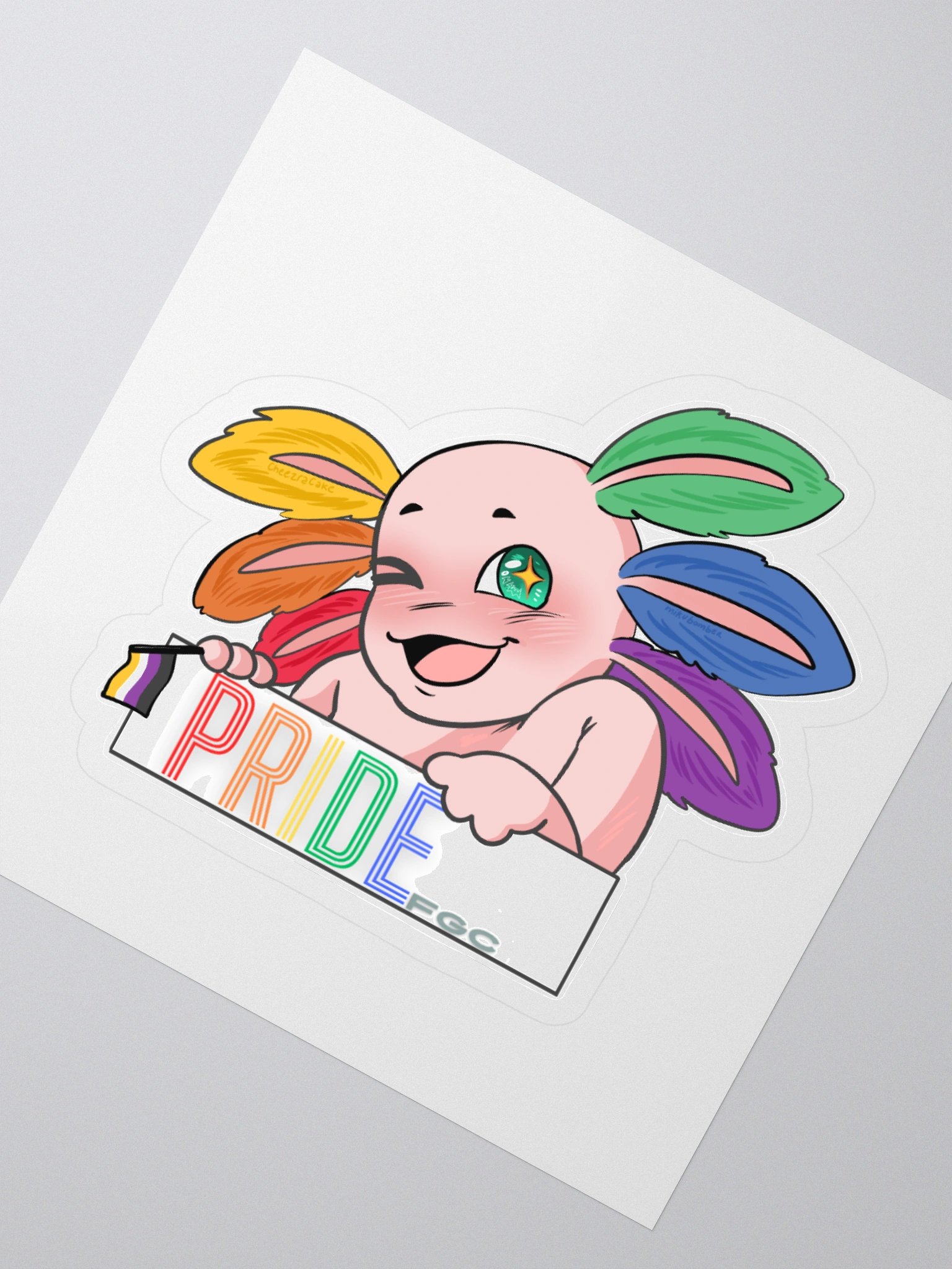PRIDEfgc - Penn Stickers by Cheezracake product image (2)