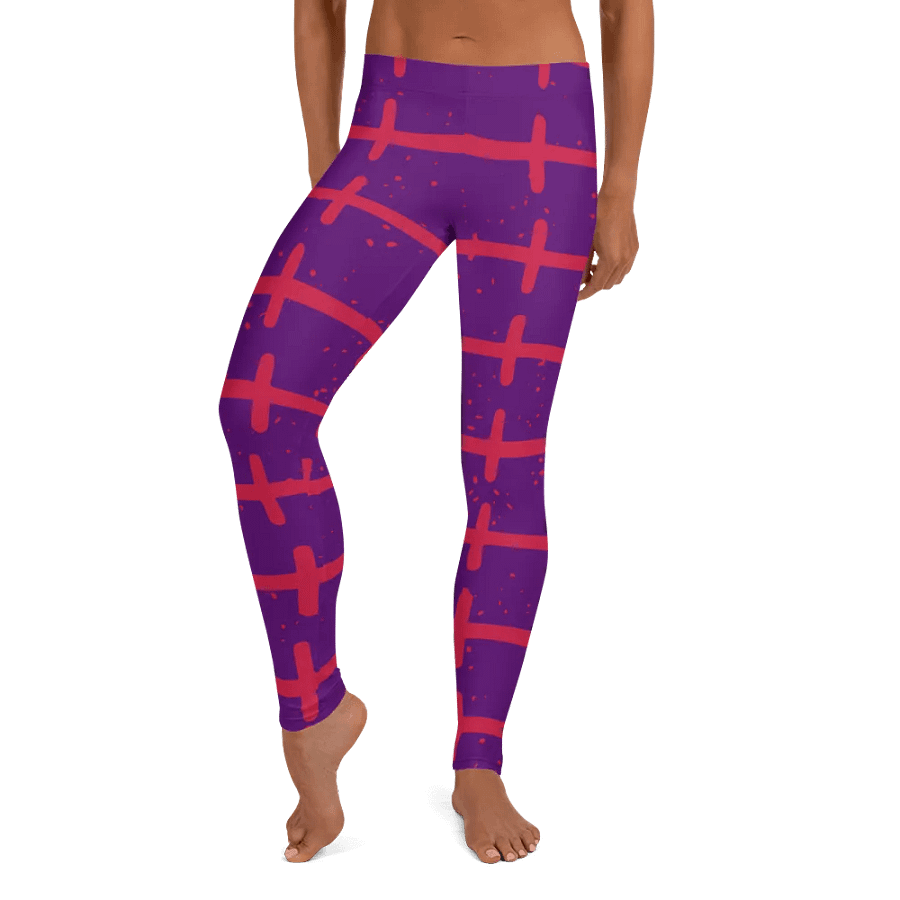 Customizable Grid Fusion Leggings product image (9)