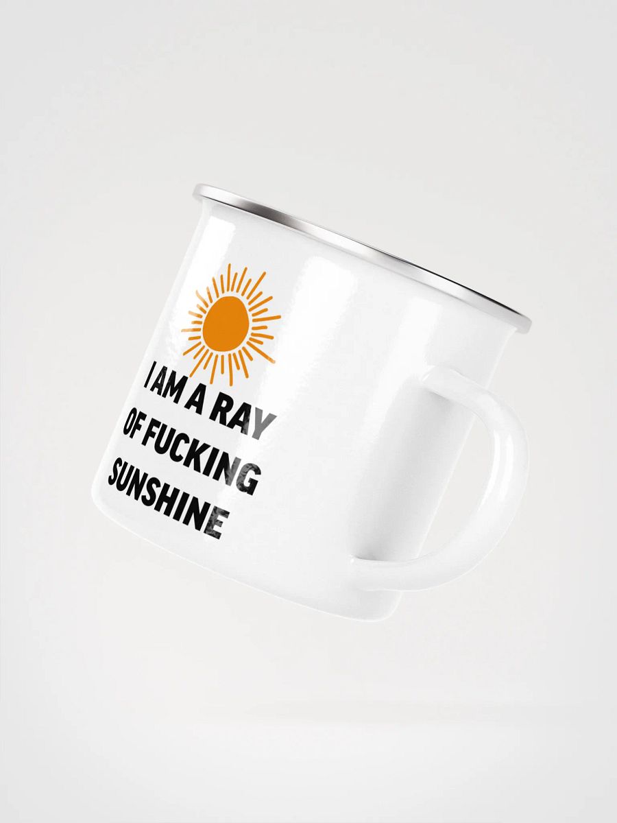 I am a Ray of Fucking Sunshine - Enamel Mug product image (3)