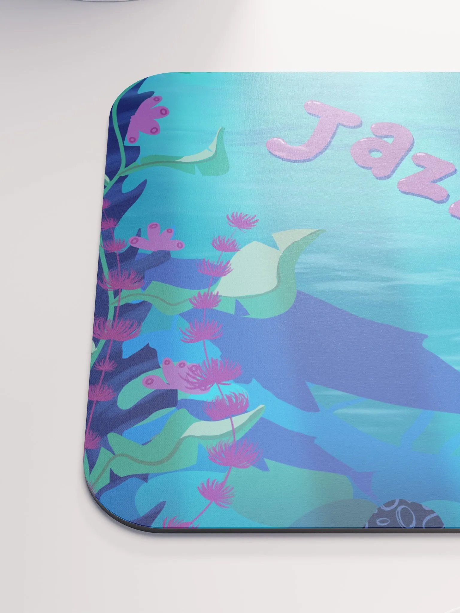 Watery Scène (Logo) ~ Mouse Mat product image (6)