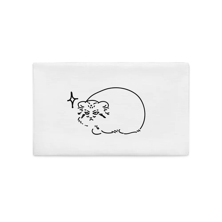 Grumpy Manul - Pillow Case product image (2)