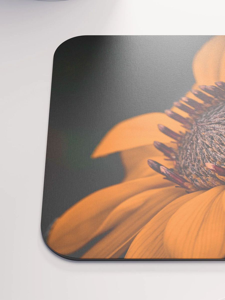 Orange You Glad Sunflower Mouse Pad product image (6)