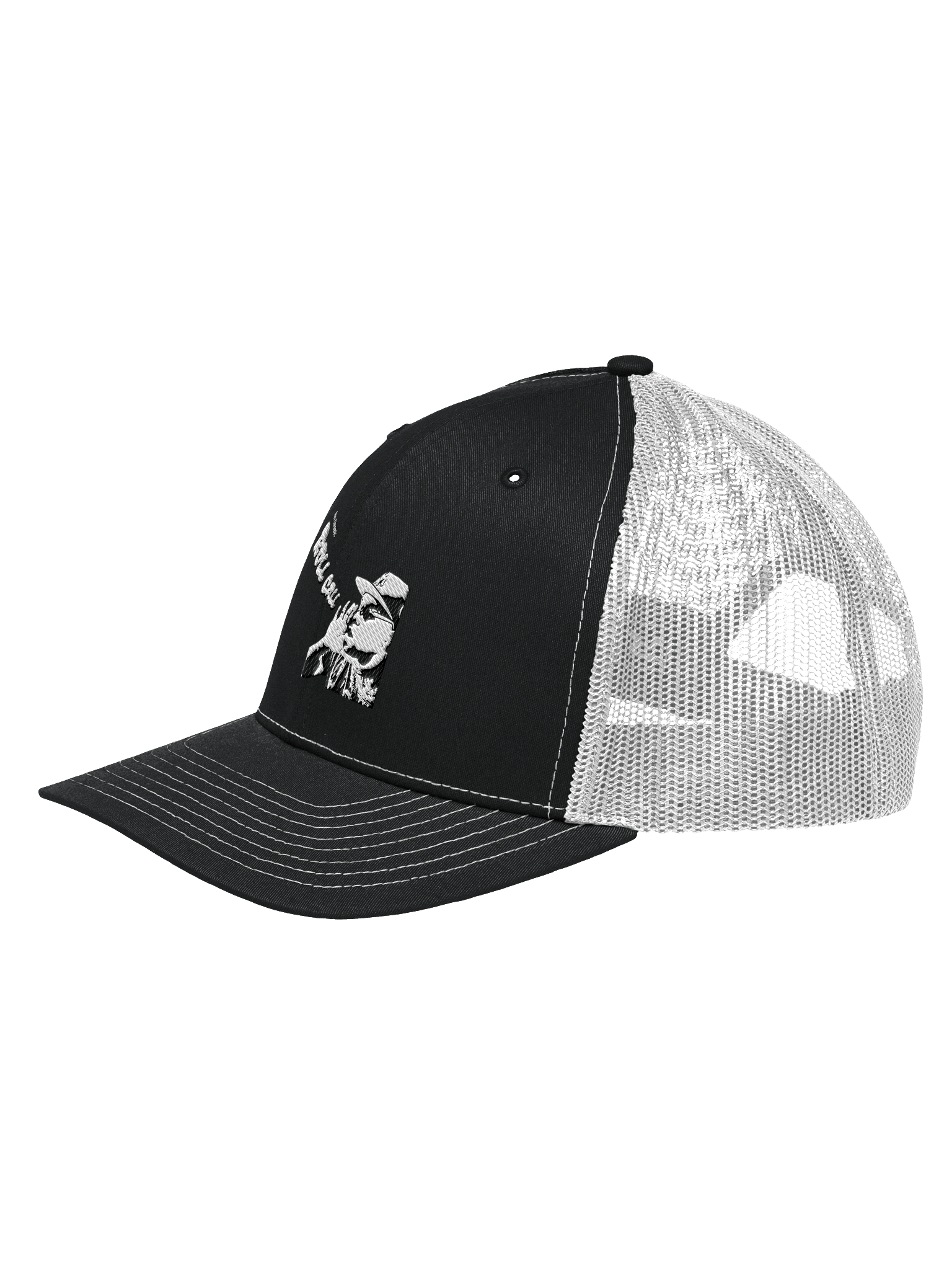 Roll Call Black & white Dad Hat product image (2)