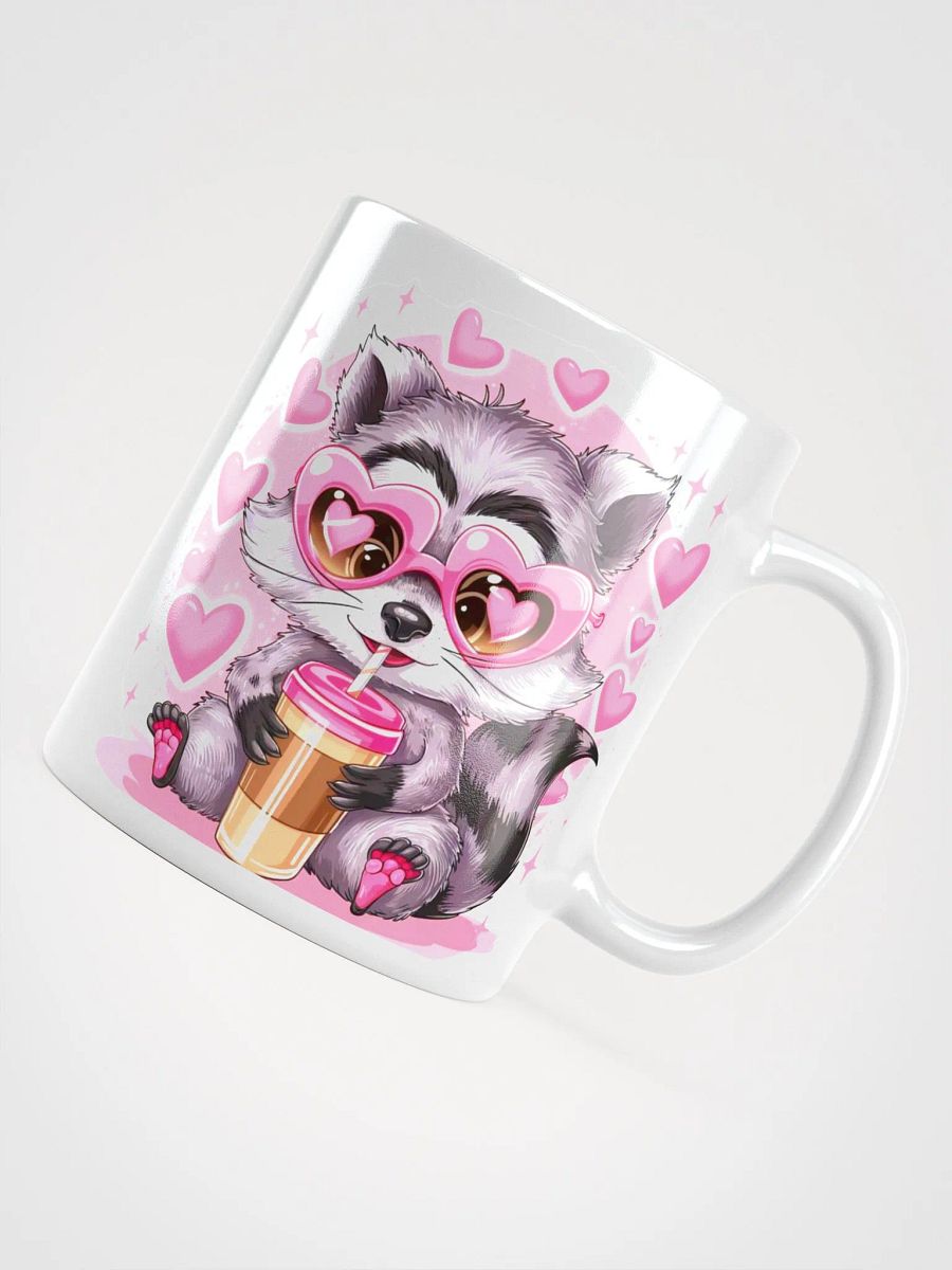 Love-Struck Raccoons Mug product image (4)