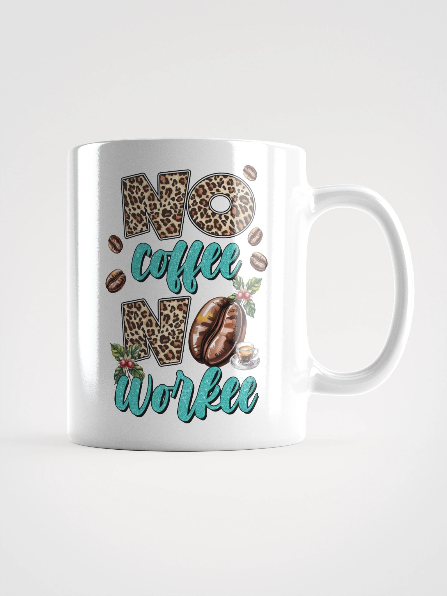 Leopard Print Coffee Lover's Mug product image (1)