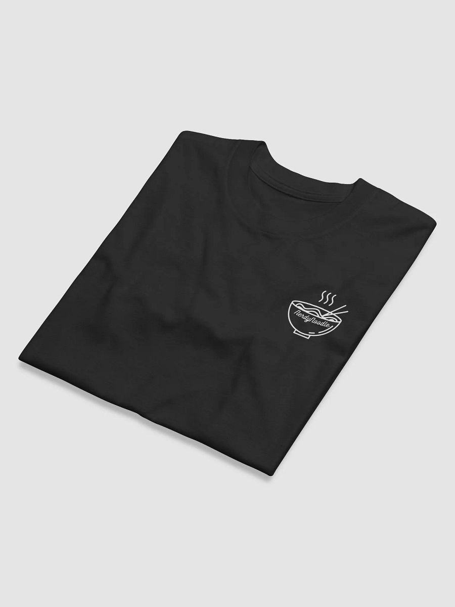 Simplistic NerdyNoodle Emblem Tee (Black) product image (3)