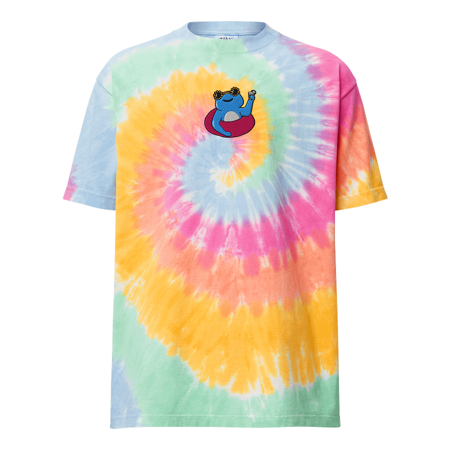 Hot Froge Summer Floatin' Froge Tie Dye Tee product image (1)
