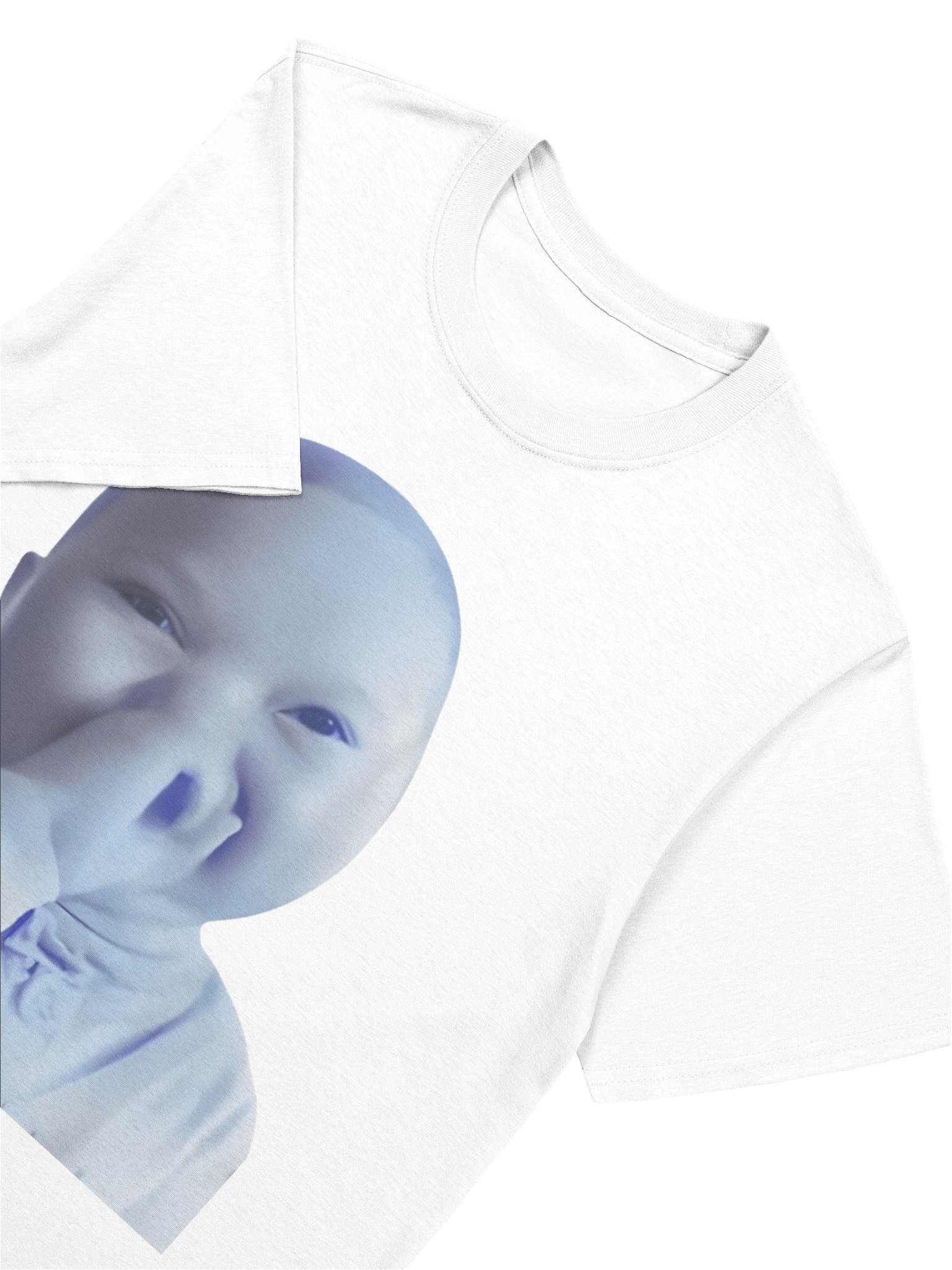 AI Baby Holding Laugh Meme Trend Shirt product image (12)