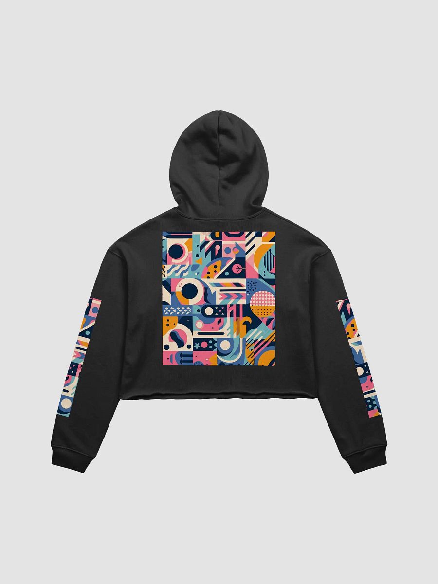 Funky Fusion: Cutout Collage: Crop Hoodie product image (2)