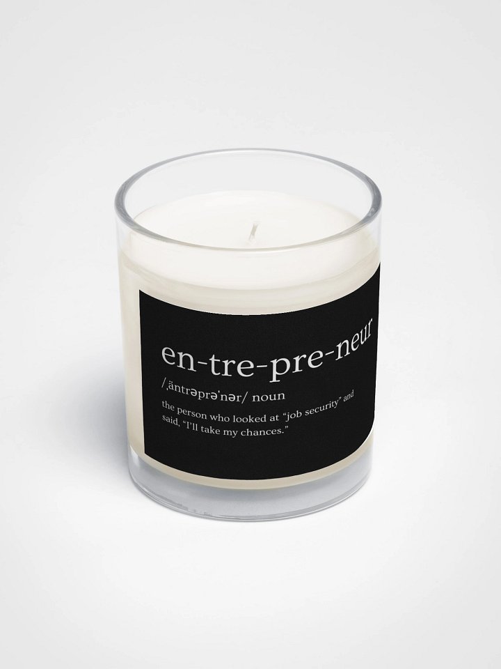 Entrepreneur Candle product image (2)