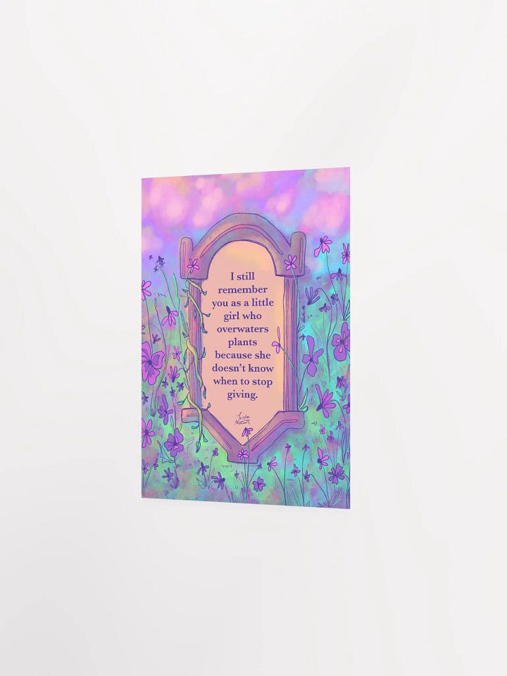 Overwatering Plants Art Print product image (2)