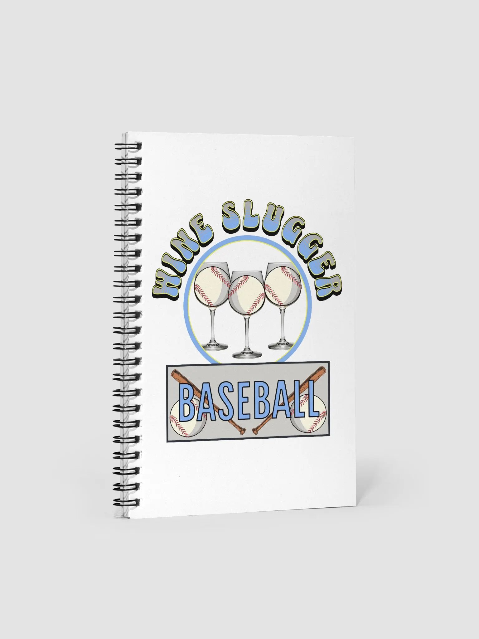 Wine Slugger Baseball Notebook product image (1)