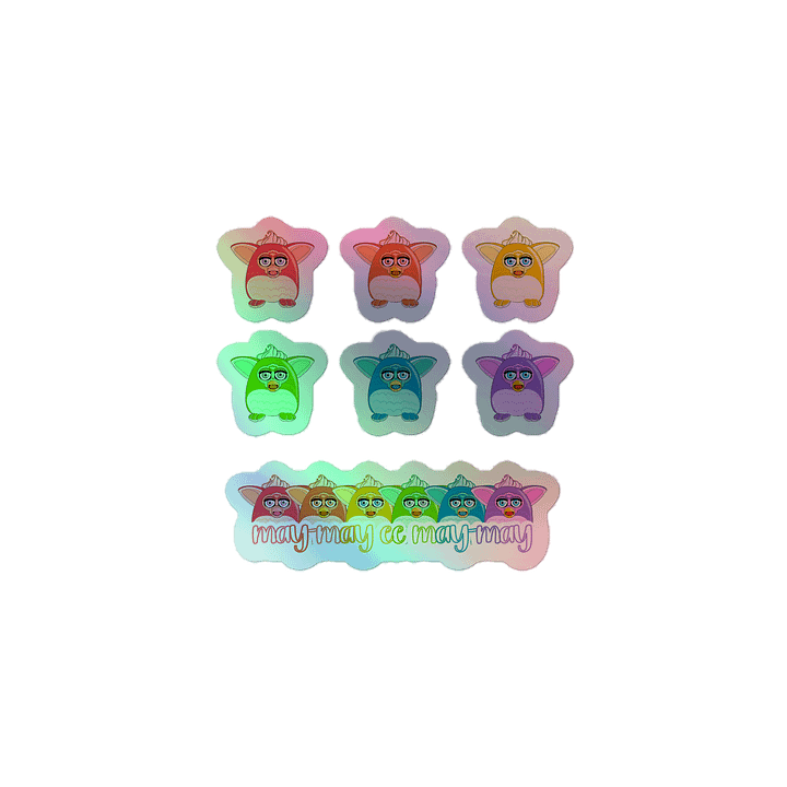Furbish PRIDE 2025 - Furbish Holographic Love is Love Sticker Sheet product image (1)