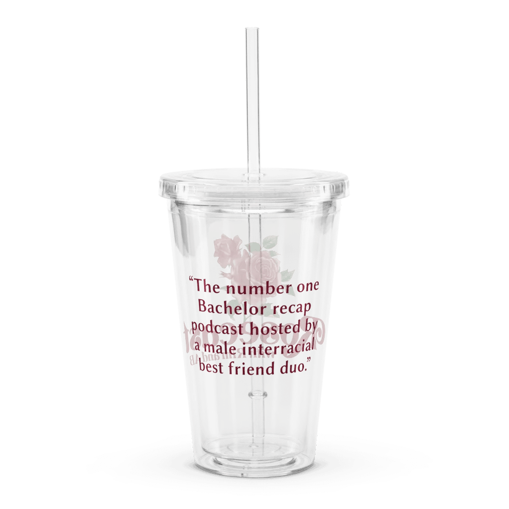 Retro Rose Plastic Tumbler (Doubled-Walled) product image (2)