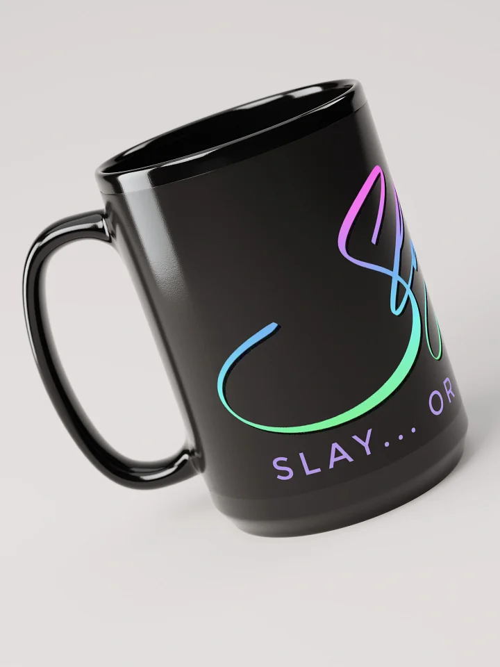 SLAYNA Ombre Large 15 oz Black Mug product image (2)