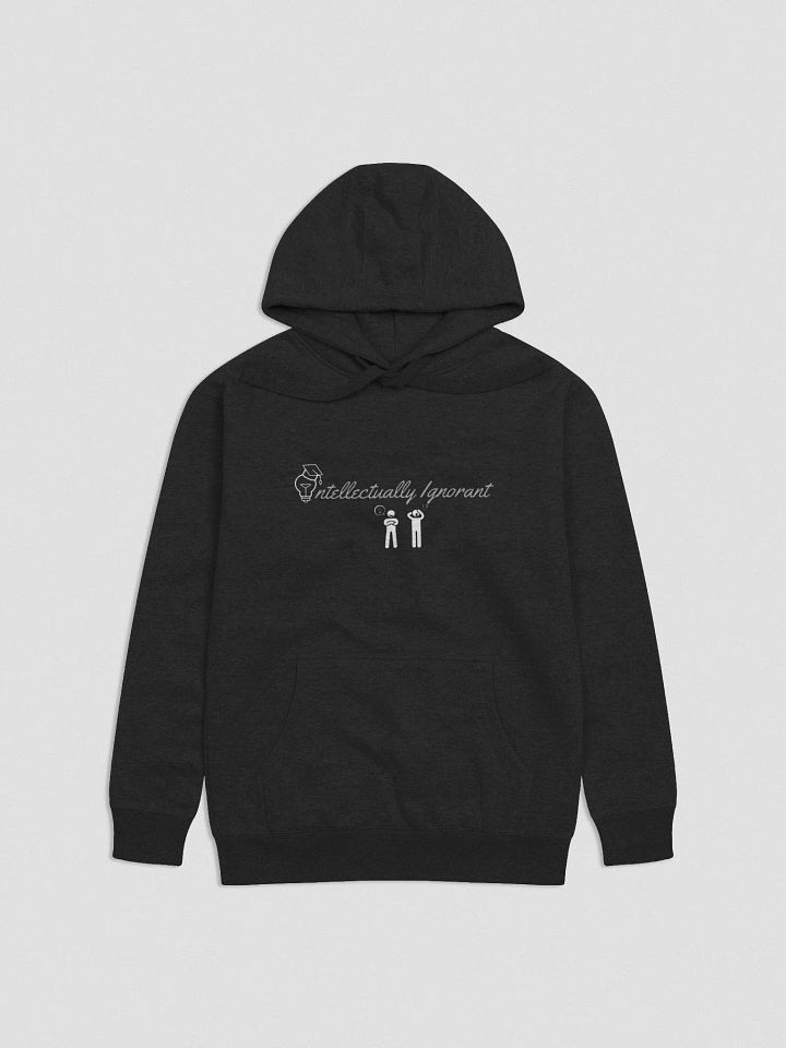 Intellectually Ignorant Grey Scale Cottage heritage Unisex Premium Hoodie product image (28)