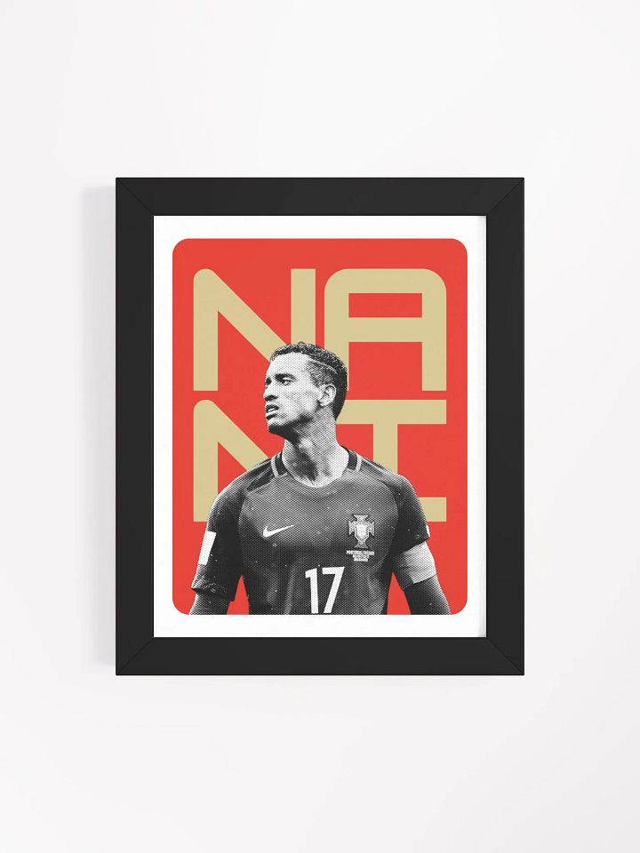 Nani BW Portugal Name Art Framed Print product image (1)