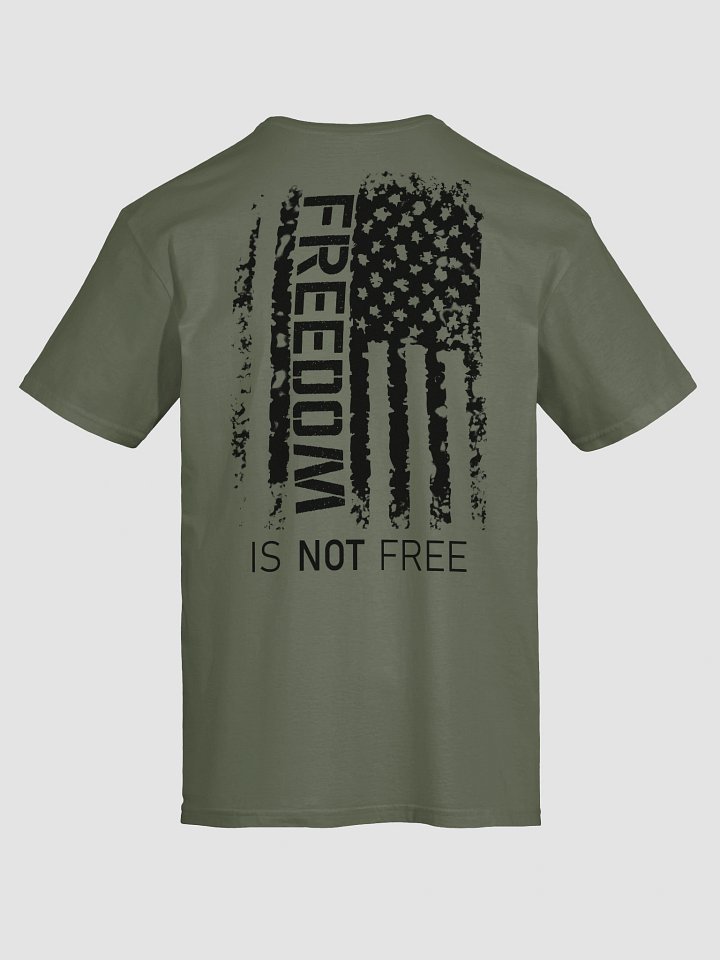 Freedom is NOT Free Unisex T-Shirt | Black Text product image (1)