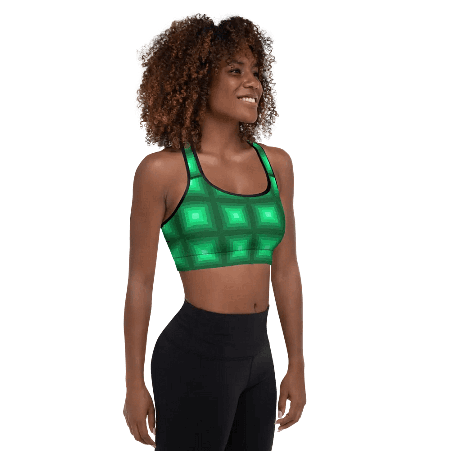 Green Gradient 3D Squares product image (3)