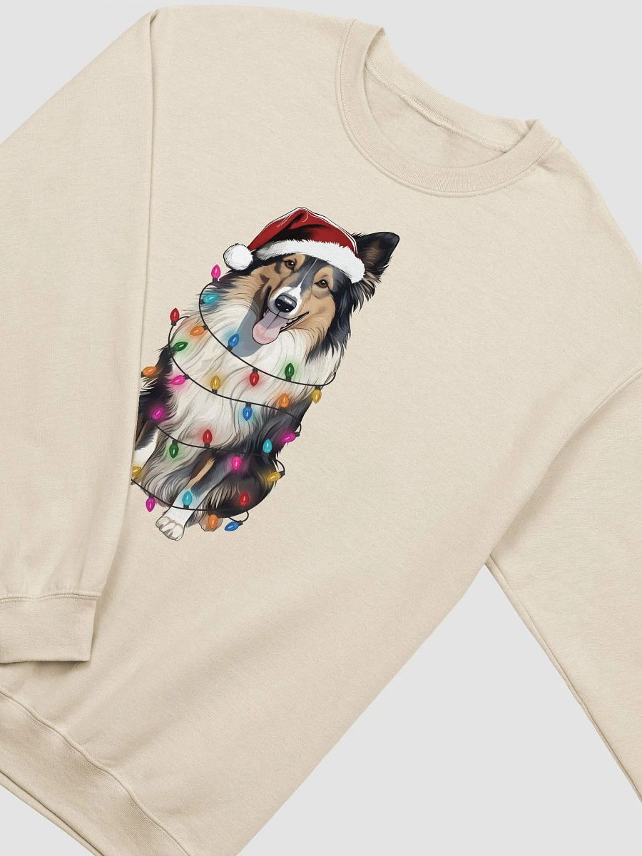 Funny Shetland Sheepdog(Tricolor) Christmas Sweatshirt for Sheltie Paw-rents product image (19)