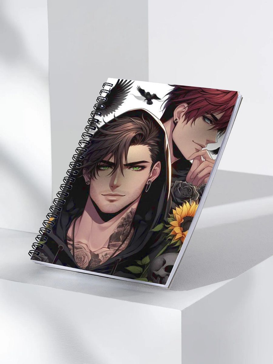 Jax and KP Spiral Notebook product image (3)