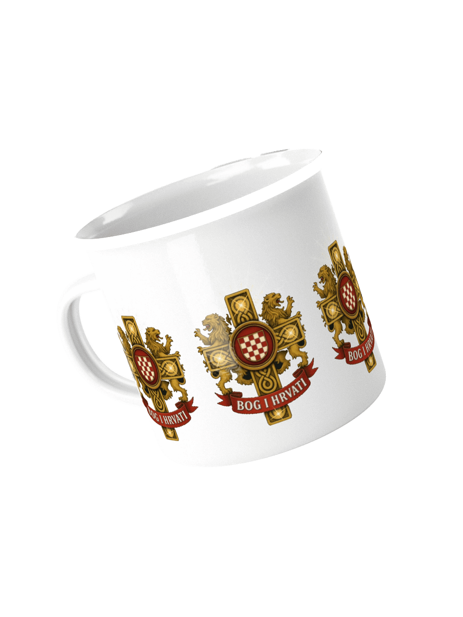 Royal Crest Enamel Mug product image (4)