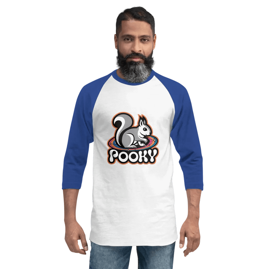 Pooky's Cosmic Adventure Raglan Tee product image (2)