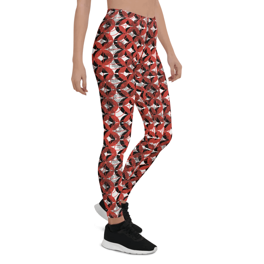 JoBeth Designed- Red ⭕ Adult Leggings👖 product image (9)