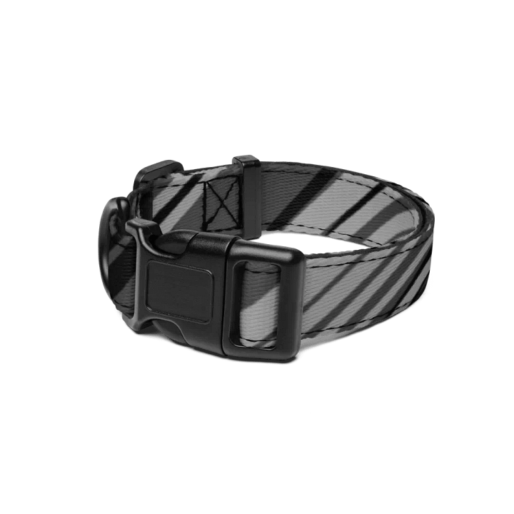 Grey/Black Dog Collar product image (1)