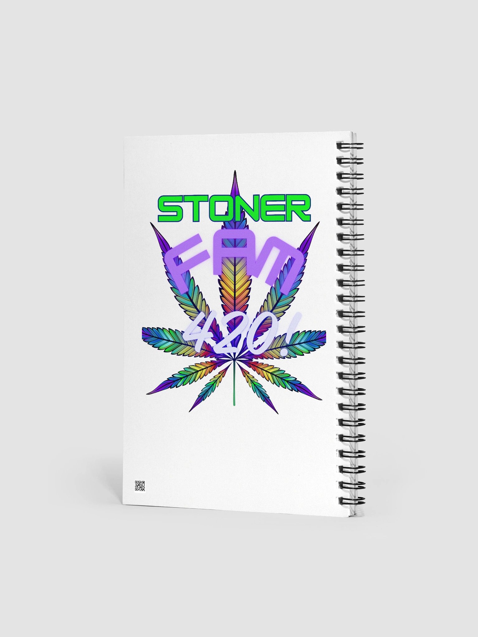 Whimsical Alien Blanket Spiral Notebook product image (2)