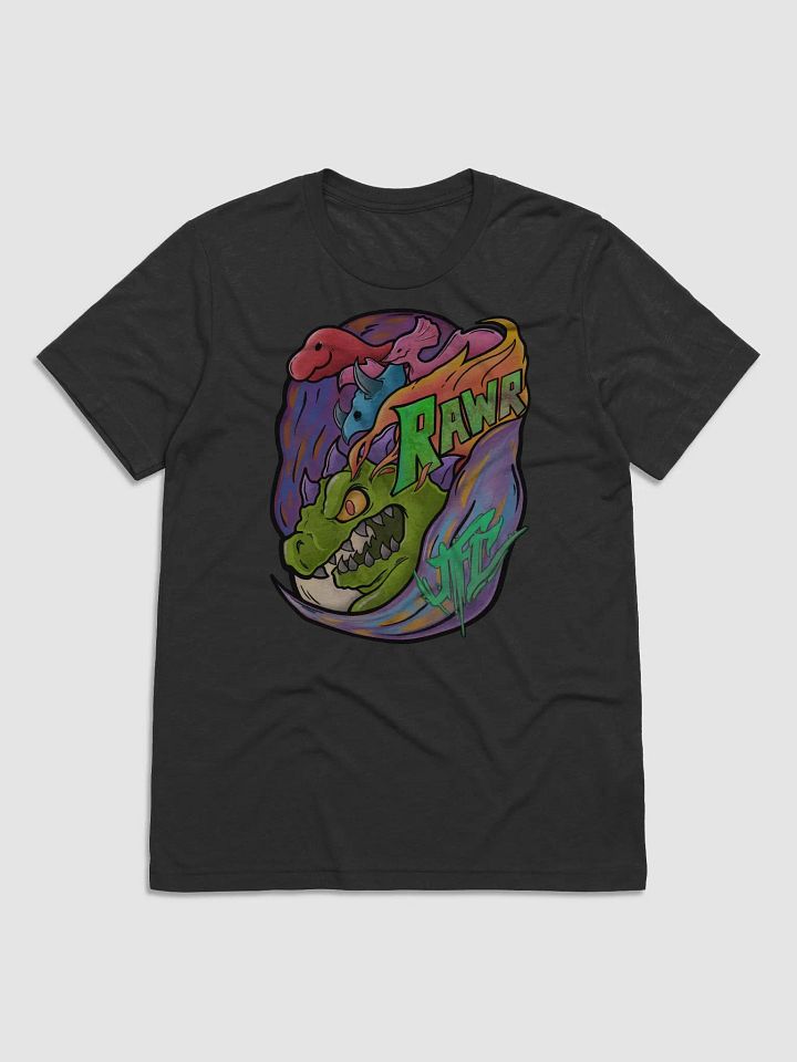 Rawr xD (Triblend Short Sleeve T-Shirt) product image (1)