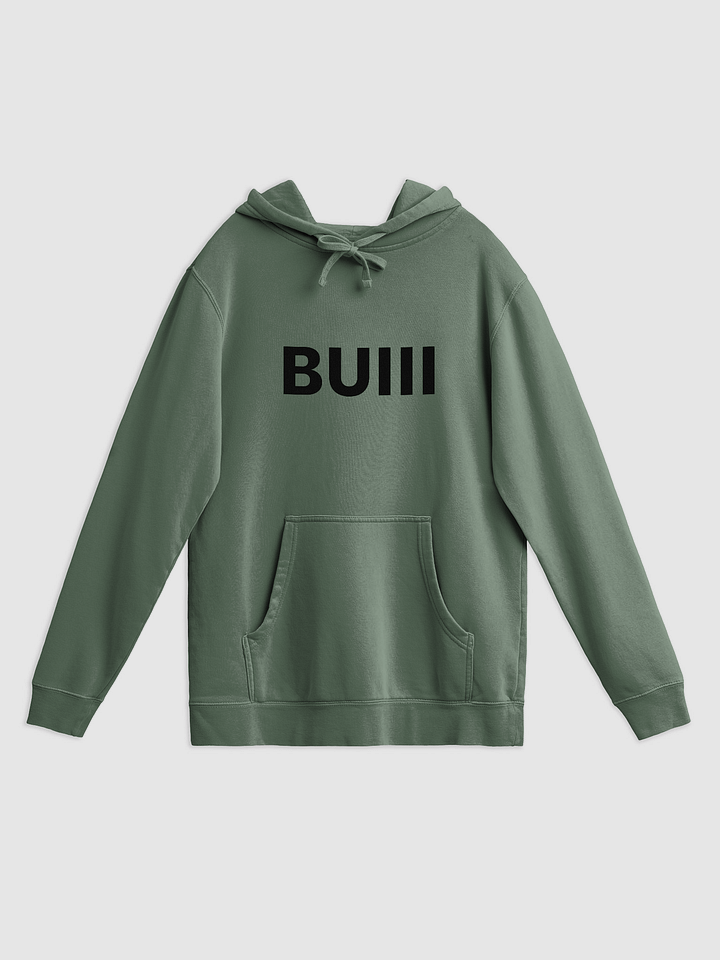 BUIII Originals Logo Black Premium Vintage Hoodie product image (4)