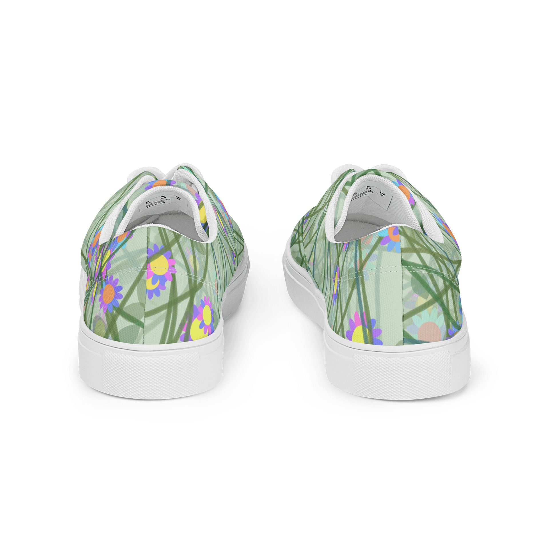 Floral Harmony Women's Lace-Up Shoes product image (4)