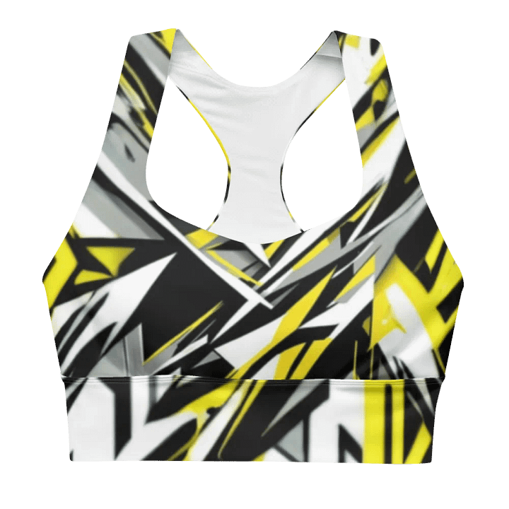 Energize Geometric Designed Sports Bra product image (1)