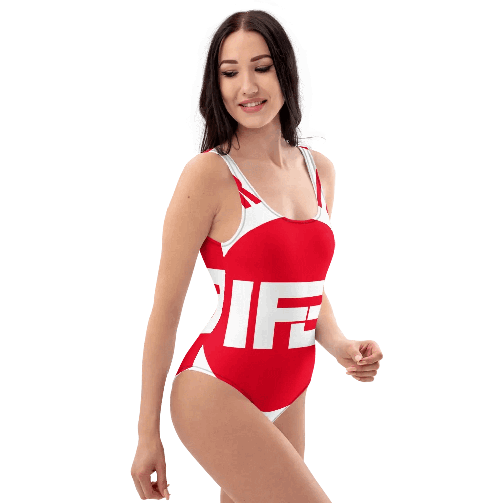 IFBNewsfeed.Org's All-Over Print One-Piece Swimsuit product image (6)