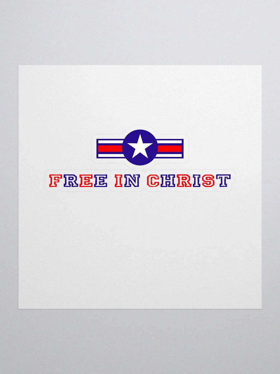 Free In Christ Sticker product image (2)