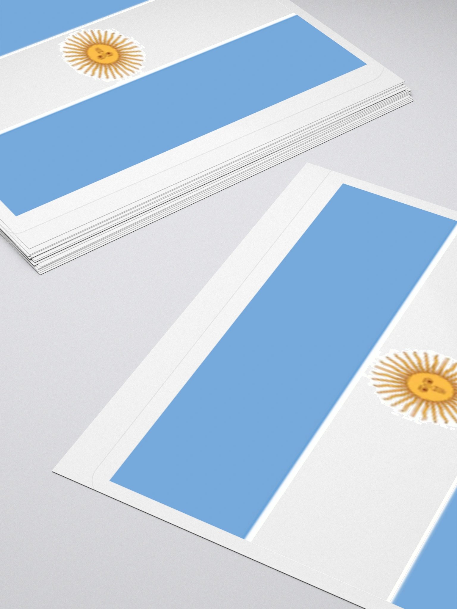 Exclusive Argentina Flag Kiss-Cut Stickers - High-Quality Vinyl, Multiple Sizes product image (10)