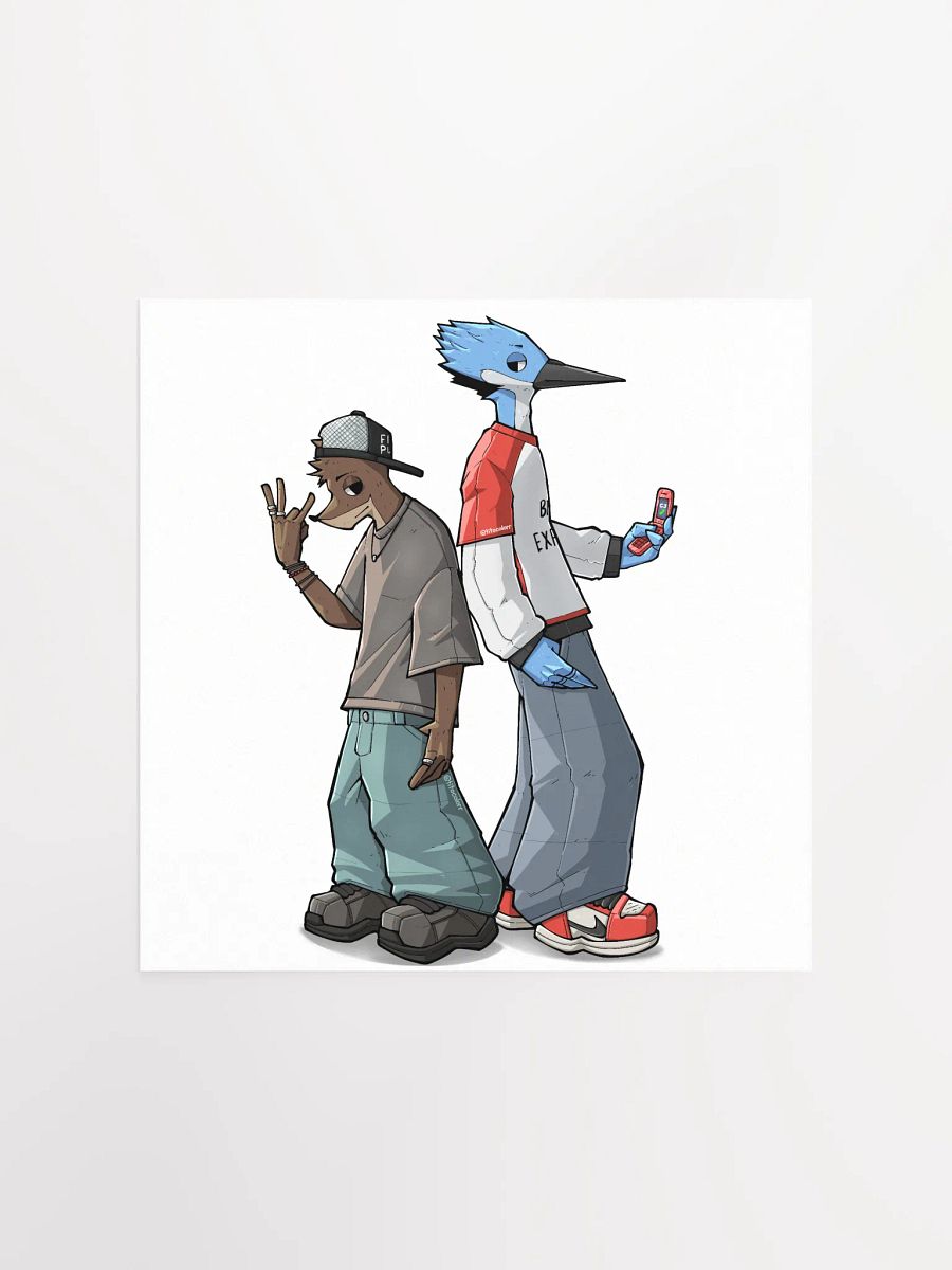 RIGBY AND MORDECAI POSTER product image (4)