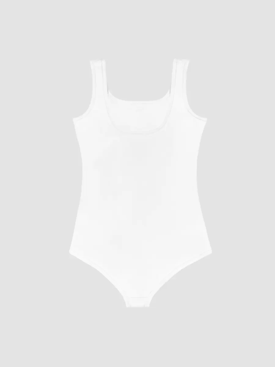 Light Flex Silver Sun Kids White Swimsuit rossburger