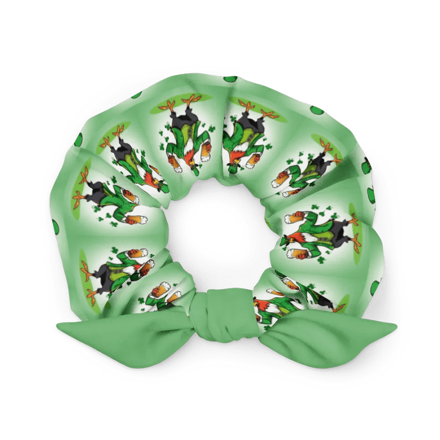 Green Rooster All-Over Print Scrunchie product image (1)