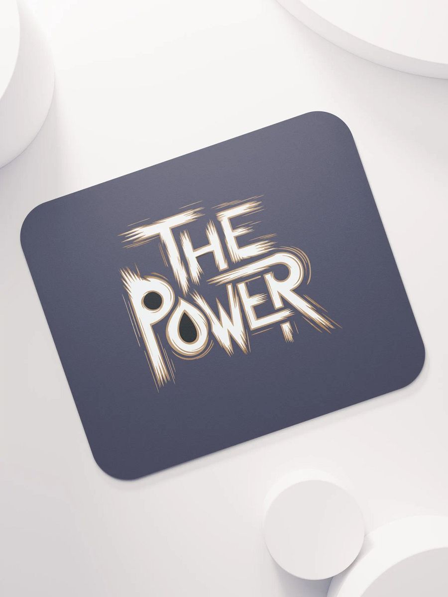 The Power Navy color Classic Mouse Pad product image (7)