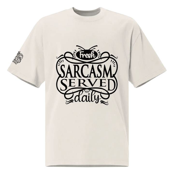 Obsidian Elegance Oversized T-Shirt product image (3)