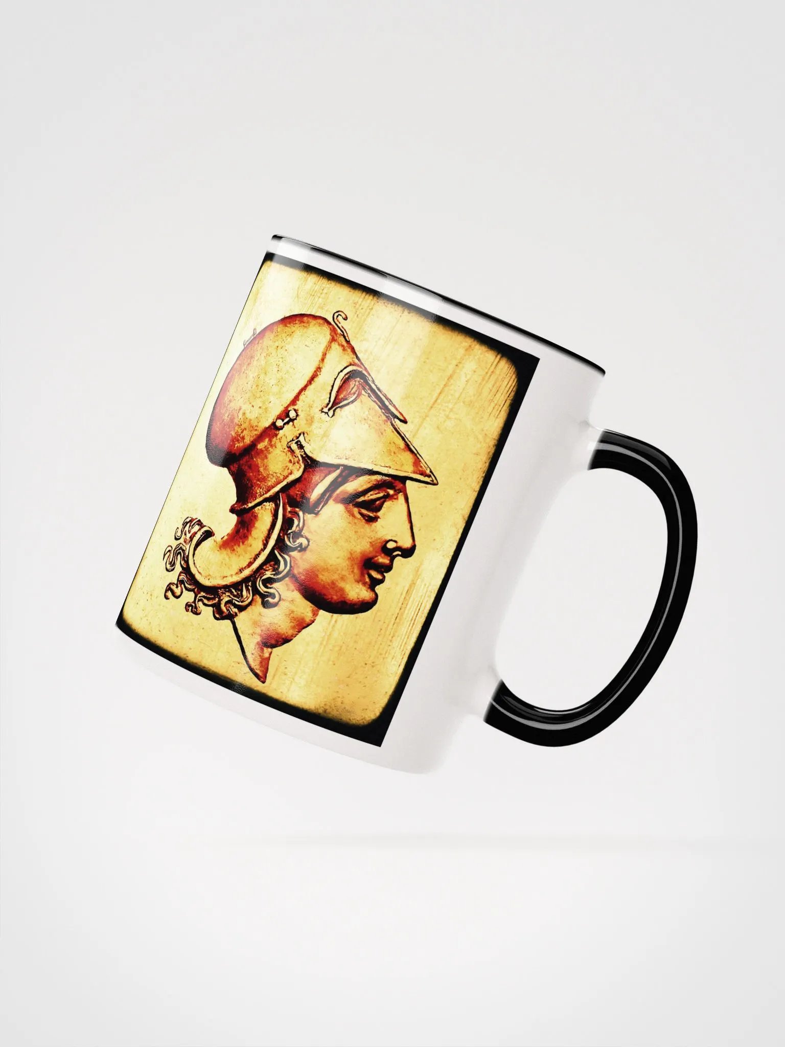 Athena Corinthian Helmet Ancient Greek Mythology, Coffee & Tea Mug product image (4)